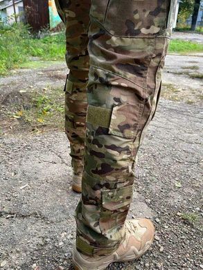 Тактическая форма убакс и штаны с наколенниками и налокотниками (размер L) (мультикам)