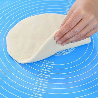 Силіконовий килимок з розміткою для розкочування тіста 38 на 28 см