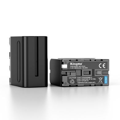 Аккумулятор универсальный Kingma NP-F970 6600mAh для видеосвета и камеры