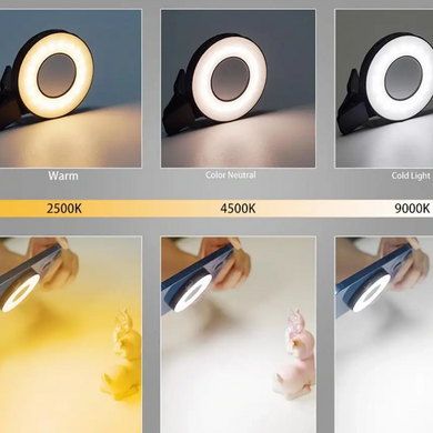 Светодиодная лампа-кольцо для селфи Vloglite w36