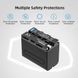 Аккумулятор универсальный Kingma NP-F970 6600mAh для видеосвета и камеры