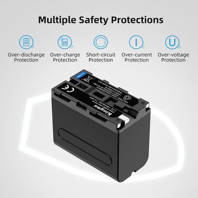 Акумулятор універсальний Kingma NP-F970 10050mAh для відеосвітла та камери