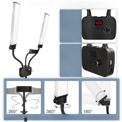 Лампа HD-45X, для бьюти мастеров, фото и видео съемки, профессиональная