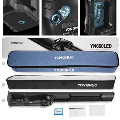 Світлодіодний освітлювач Yongnuo YN-660 LED