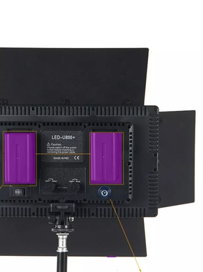 Два акумулятори 4400 mAh універсальний для відеосвітла, камери F770/F750
