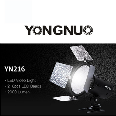 Накамерный свет YONGNUO YN216. Видеосвет для фото и видеосъемки