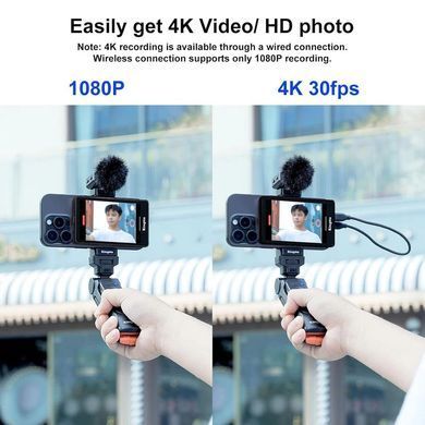 Селфі-монітор KingMa VL-PH02 MAX для зйомки на смартфон