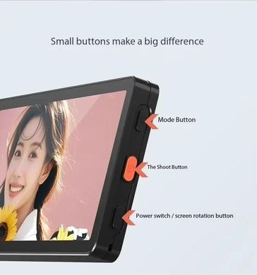 Селфі-монітор KingMa VL-PH05 Max для зйомки на смартфон Чорний