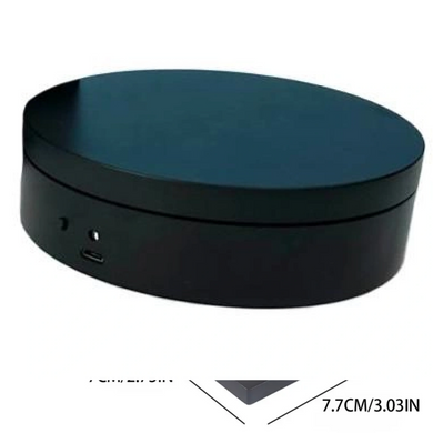 Поворотный стол для предметной съемки 360° Mini Electric Turntable 12 см