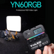 Накамерне відеосвітло Yongnuo YN 60 RGB, портативна міні-світлодіодна панель для камери