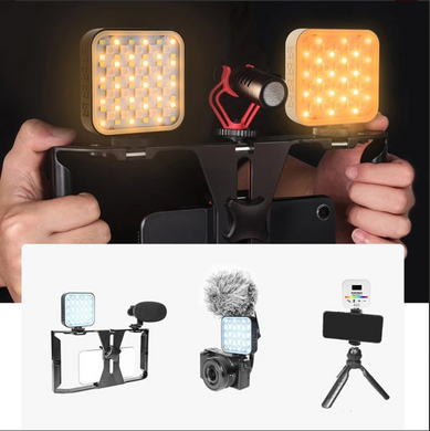 Накамерный свет Yongnuo yn60rgb ii портативная мини-светодиодная панель для камеры