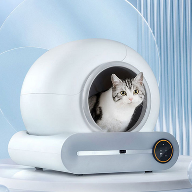 Автоматический умный лоток туалет для кошек с Wi-Fi