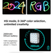 Накамерный свет Yongnuo yn60rgb ii портативная мини-светодиодная панель для камеры