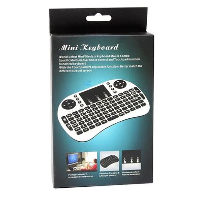 Універсальний пульт дистанційного керування з клавіатурою і тачпадом i8 Mini Keyboard