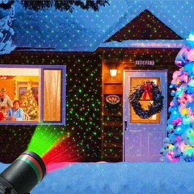 Вуличний лазерний проектор Star Shower Laser Light 1000 вогнів