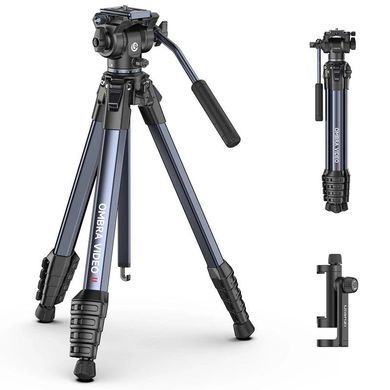 Штатив с жидкостной видеоголовкой Ulanzi OMBRA VIDEO II T154 39-157 см