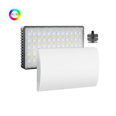 Світлодіодне RGB накамерне світло VLOGLITE K15. Лампа для відео та фотозйомки