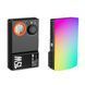 Світлодіодне RGB накамерне світло VLOGLITE K15. Лампа для відео та фотозйомки