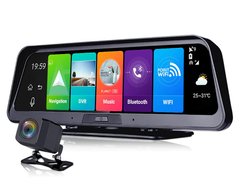 Видеорегистратор на торпеду 10" (Android, GPS, 4G, Wi-Fi, ADAS, Bluetooth, FM)