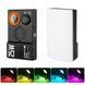 Світлодіодне RGB накамерне світло VLOGLITE K25. Лампа для відео та фотозйомки