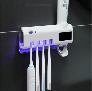 Стерилизатор зубных щеток и автоматический диспенсер для зубной пасты