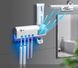 Стерилізатор зубних щіток і автоматичний диспенсер для зубної пасти