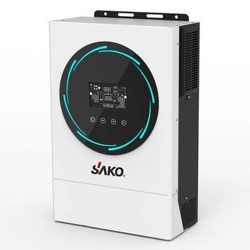 Гібридний інвертор SAKO Sunpolo 6кВт &mdash; однофазне рішення для сонячних систем