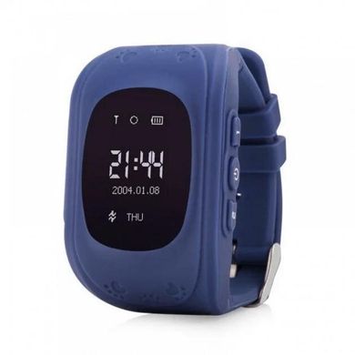 Детские умные часы с GPS-трекером Smart Baby Watch Q50, синие