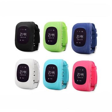 Дитячий розумний годинник з GPS-трекером Smart Baby Watch Q50, синій