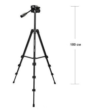 Штатив трипод Yunteng VCT-696 180 см для камери та смартфону для фото- та відеозйомки
