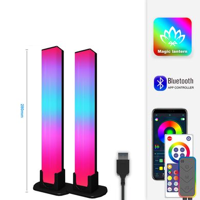 Дві настільні RGB лампи ambient smart light, фонове освітлення