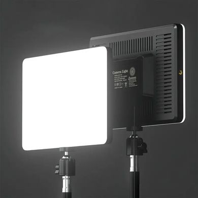 Профессиональная прямоугольная MM-240 LED светодиодная лампа с пультом управления + штатив в подарок