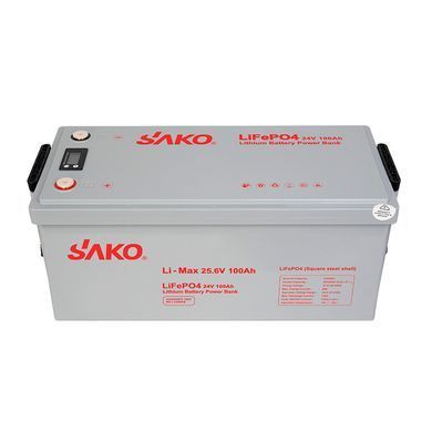 Акумуляторна батарея SAKO Li-Max 25.6V 100Ah LiFePO4 для енергоефективних систем