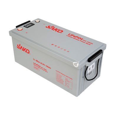 Акумуляторна батарея SAKO Li-Max 25.6V 100Ah LiFePO4 для енергоефективних систем