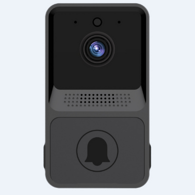 Беспроводной дверной звонок Z20, мини-домофон с Wi-Fi, видеодомофон. Черный