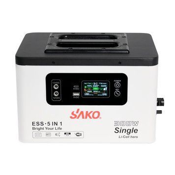 Мобільна зарядна станція SAKO Alpha ESS 300W/896Wh &ndash; універсальне рішення 5-в-1