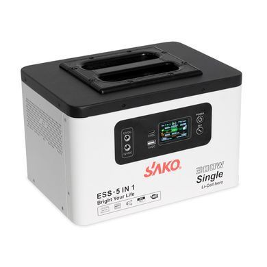 Мобильная зарядная станция SAKO Alpha ESS 300W/896Wh &ndash; универсальное решение 5-в-1