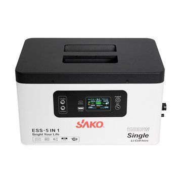 Універсальна зарядна станція SAKO Alpha ESS 500W/1000Wh &mdash; потужність і надійність для дому та подорожей