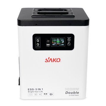 Універсальна зарядна станція SAKO Alpha ESS 1000W/2000Wh для дому та подорожей