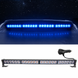 Автомобильная светодиодная балка-стробоскоп 60 см с синим светом