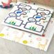 Дитячий двосторонній килимок (2 х 1,8 м) ігровий КУМЕДНІ ТВАРИНИ / ПАРК РОЗВАГ