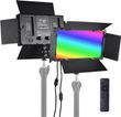 Професійна RGB лампа відеосвітло для фото та відео 600 LED + штатив