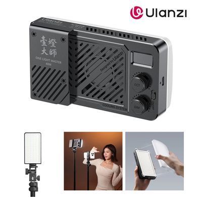 Накамерный свет 40 Вт Ulanzi LM-P40RGB портативный светодиодный видеосвет