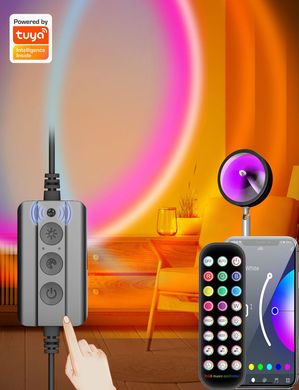 Проекционная лампа Sunset 10 Вт. с мобильным приложением и Wi-fi Белая