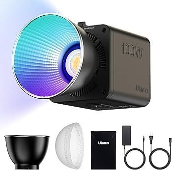 Студийный постоянный свет Ulanzi ML100RGB от аккумулятора