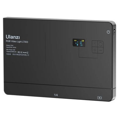 Відеосвітло накамерне Ulanzi LT003 RGB 15 Вт