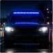 Автомобильная светодиодная мигалка-стробоскоп 82 см 192 LED под лобовое стекло с синим свечением