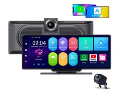Видеорегистратор на торпеду ОС Android 10.0 поддержка Android Auto, CarPlay, GPS, Wi-Fi, 4K, Bluetooth, FM