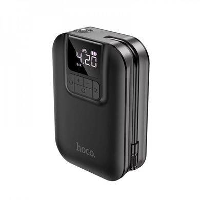 Портативний компресор для автомобіля Hoco S53 Breeze portable smart air pump