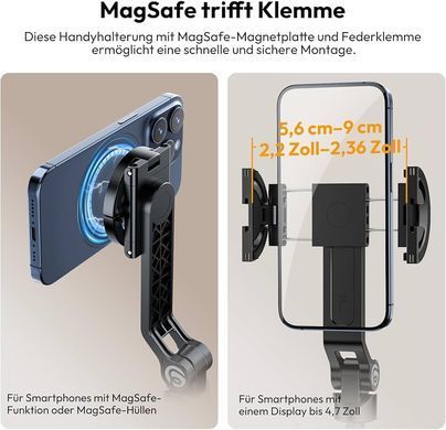 Штатив Ulanzi TT88 MagSafe селфі палка для смартфона Selfie Stick Tripod 30 - 144 см